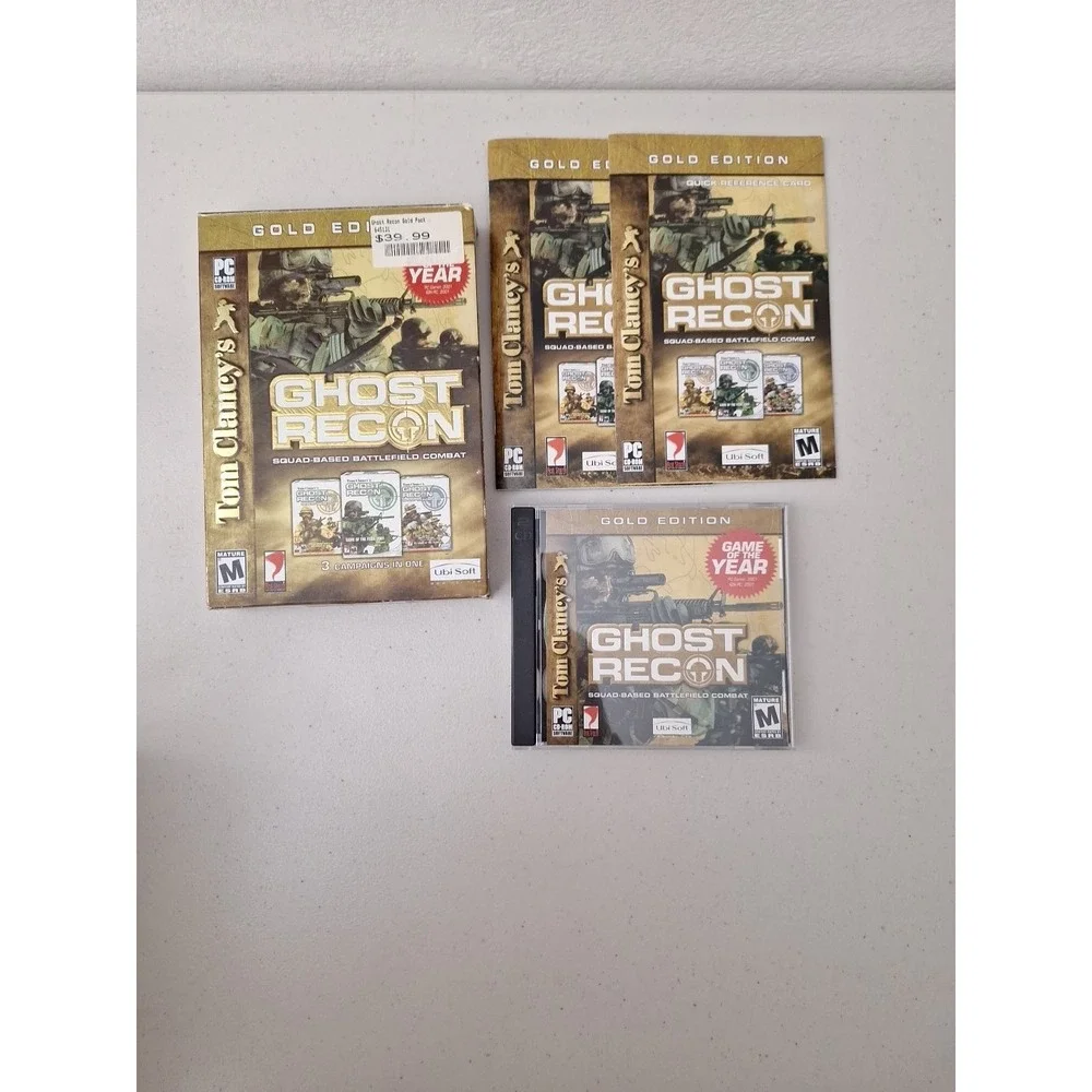 Tom Clancy's Ghost Recon Gold Edition for PC Open Box